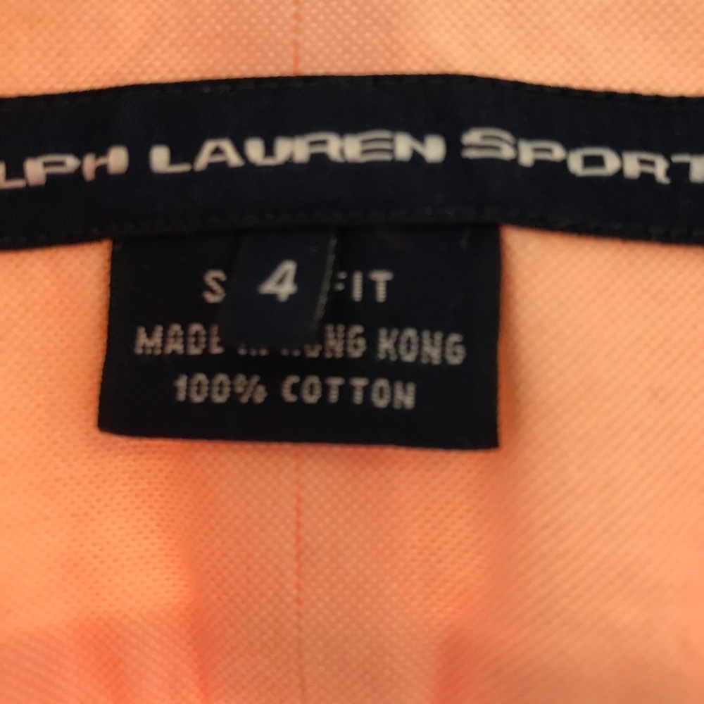 Orange Ralph Lauren Polo